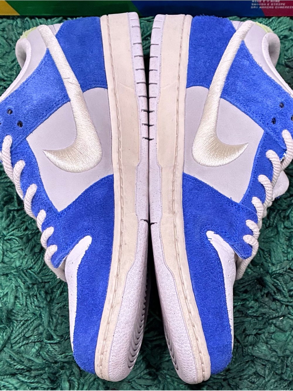 Nike SB Dunk Low Fly Streetwear Gardenia Sz 11 PreOwned/Used OG ALL 100%AUTHENTI - Picture 2 of 9